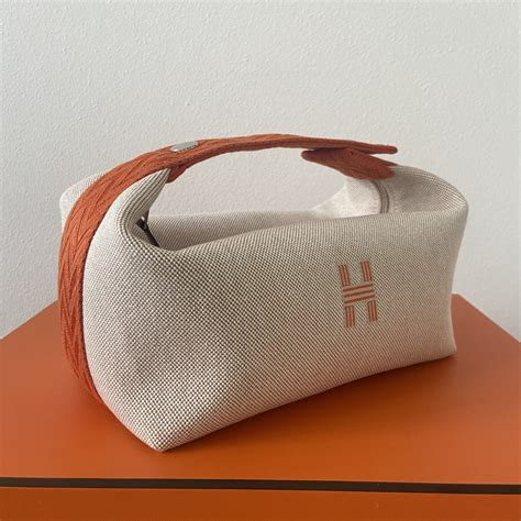 hermes cosmetic pouch.